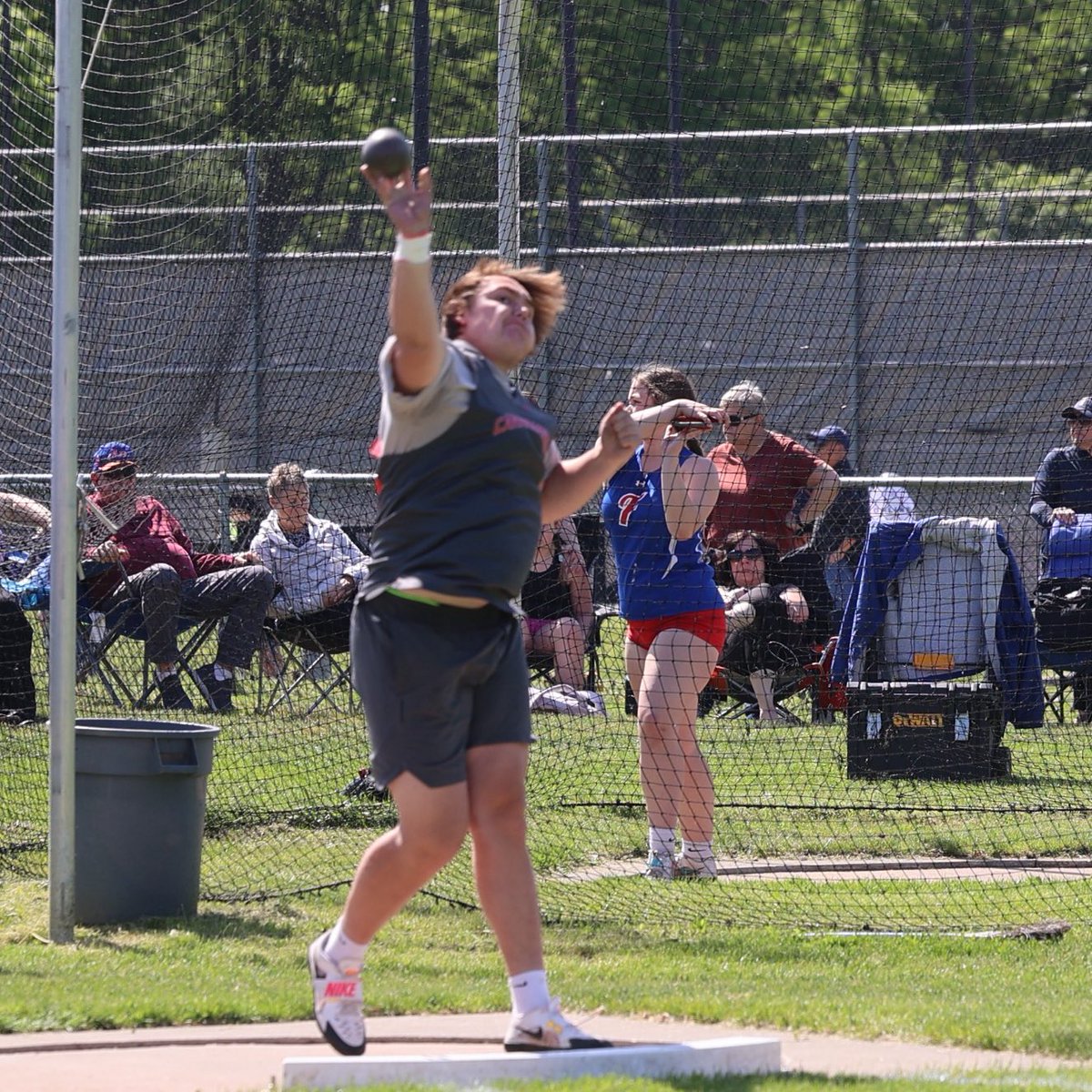 CAGrayWolves's tweet photo. Junior Eric Wheeler with a 10th place finish in Division 1 in the shot put- 40’10”! More good things to come next year!  #CanandaiguaProud https://t.co/MQQsBTiJGx