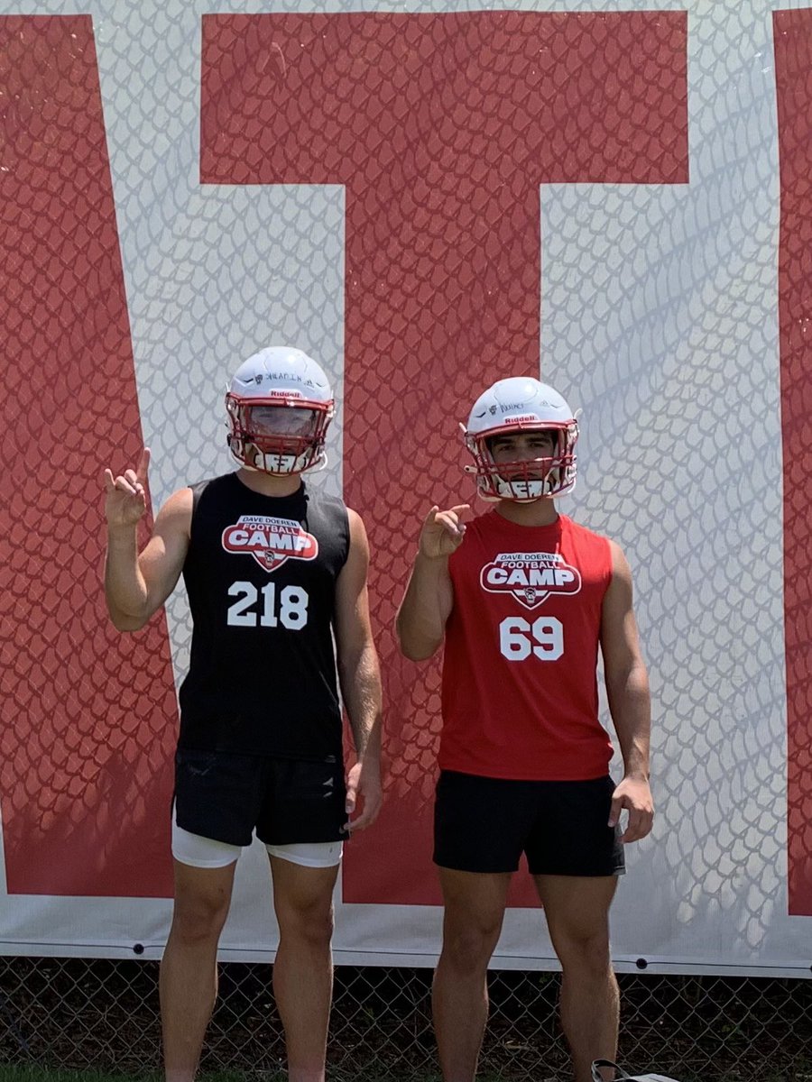 ryan_walker1126's tweet image. Had a great time at the Nc State camp today! Thank you to all of the coaches leading me in the right direction! Will be back! #69
Height- 5’11
weight- 180
40yd dash- 4.84
shuttle drill- 4.48
broad jump- 8’8
vertical jump- 30’’4
@_MasonSledge @CoachJarredHill @jokerphillips