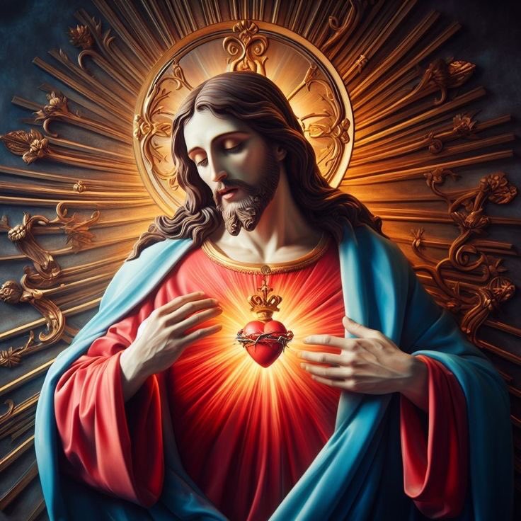 darpanreveal's tweet photo. Sagrado Corazón de Jesús, en tí confío. https://t.co/qJvtBNZvUT