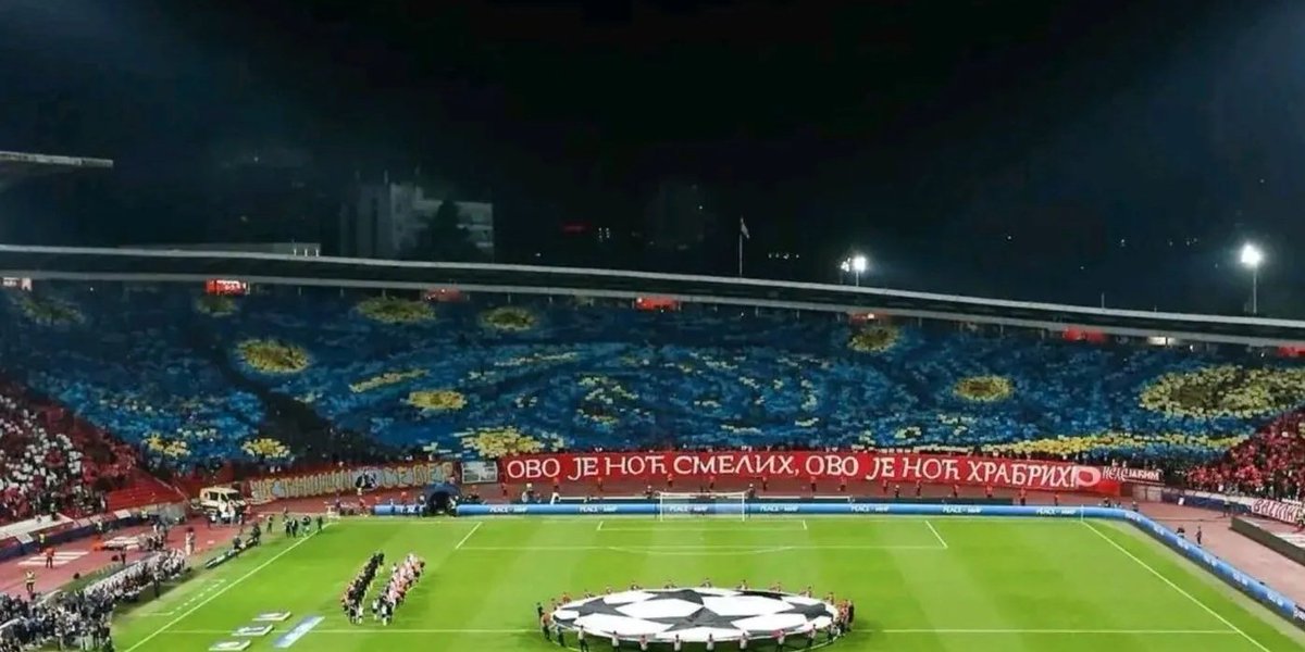 "Tifo" from rich clubs : 🧻
Tifo from random eastern european club :