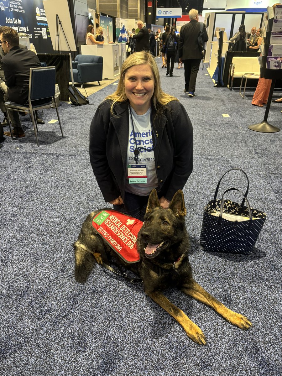 Hard to say what my favorite poster or talk has been (they’ve all been great), but I definitely know my favorite ASCO attendee!