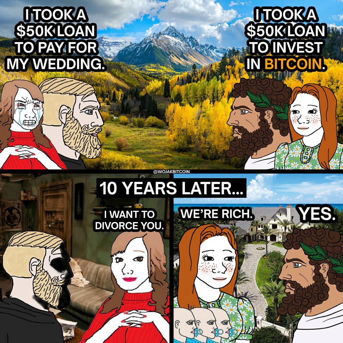 Would you ever take a loan to buy bitcoin?