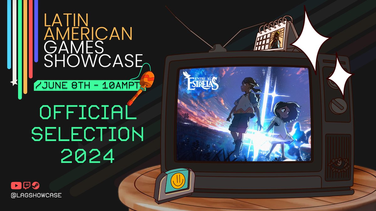 ✨ Do you want some good news? Check this out! 👇🏽 

Among The Stars was one of the games selected for the #LAGS2024 and will be shown as a World Premiere alongside other incredible projects.

📆 Save the date: June 8th at 10 AM PT | UTC -7