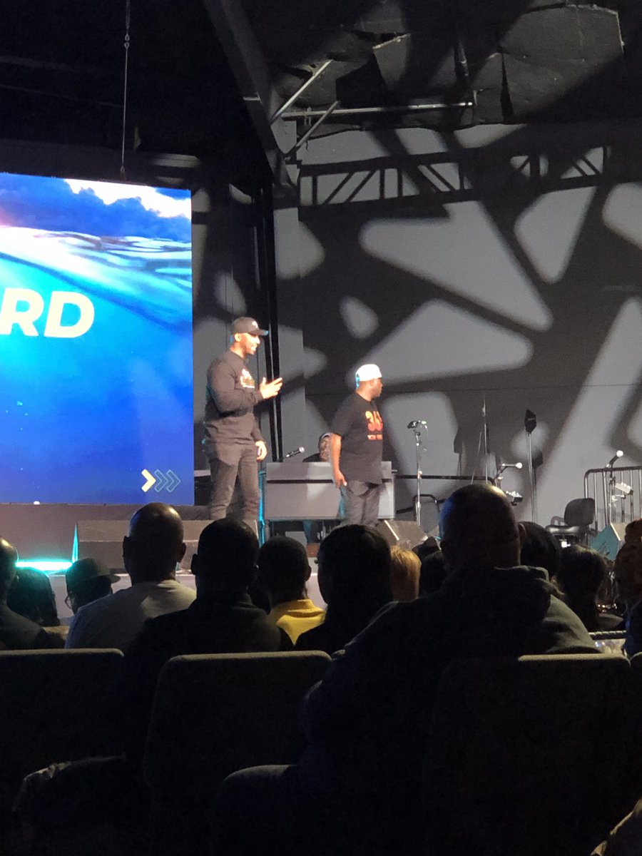TwinSportsTV's tweet photo. We’re ready NOW! Great things coming….. awesome message @etthehiphoppreacher #FORWARD #GetYourGameUp https://t.co/VJp8YfSU6Z