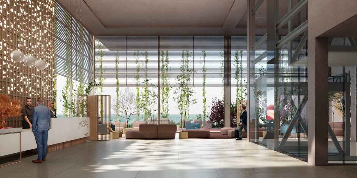 AGi_architects's tweet image. #Livingtogether We are totally committed to creating a collective residential architecture that provides the best quality of life.
Views and orientation are one of our first concerns during the design process. An example of this are Sama’a Wafra and 15′ City Complex.