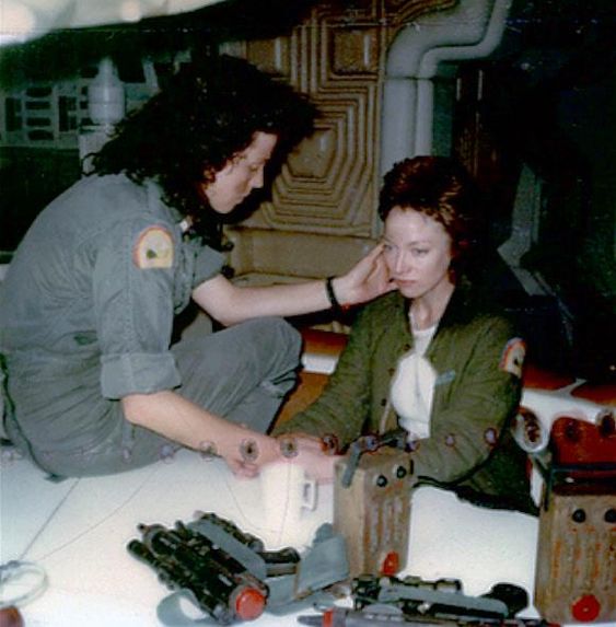 writingalott's tweet photo. happy pride to my favourite bisexual representation: ellen ripley !!! 🩷💜💙 https://t.co/gNTjk8HbC4