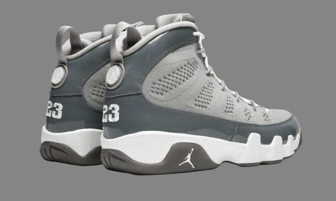 SneakerVisionz's tweet photo. The Air Jordan 9 'Cool Grey' Releases Spring 2025 🌪️ https://t.co/rvVzTiANVk