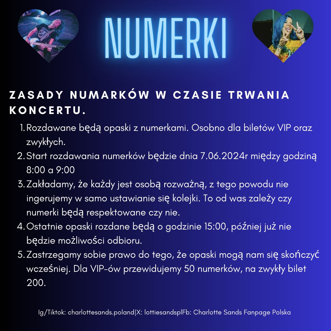 CharlotteSands|POLAND|07.06.24 tweet media