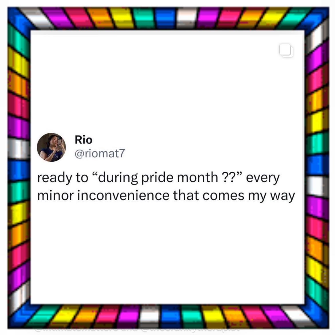 Happy Pride, y’all.