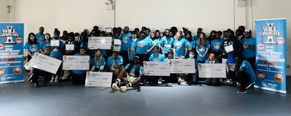 Feeling truly honored to support and empower Future Leaders through the NYC “I Will Graduate” Program. Congratulations to all the participants for their hard work and determination!!