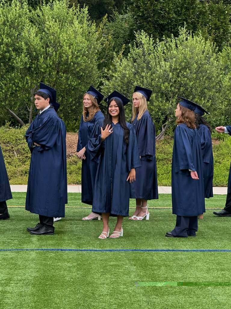 Our amazing Seniors!  So impactful on the BW community.  Pascual repping the BLING!!