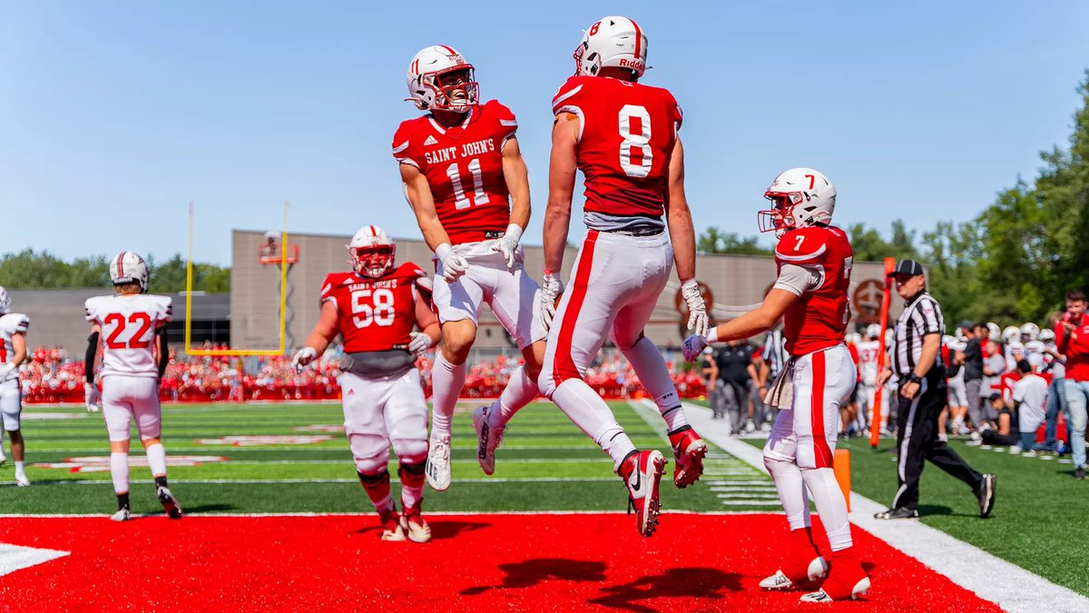 drewbramlett88's tweet photo. Beyond blessed to announce my commitment to further my football career at Saint John’s University back in my home state! Thank’s to Drake University for an amazing past 4 years. I’ve made unforgettable memories and friends for life. Excited to see what the future holds! https://t.co/6diKCQwjqj