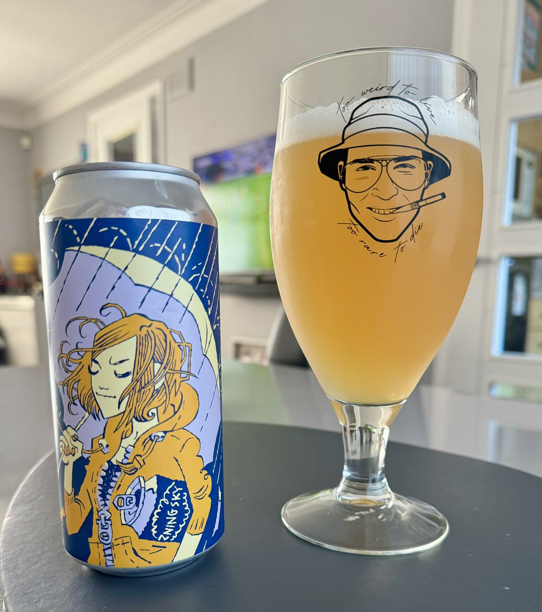 When It Rains…It Pours West Coast IPA collab from Burning Sky &amp; Track Brews 🍻