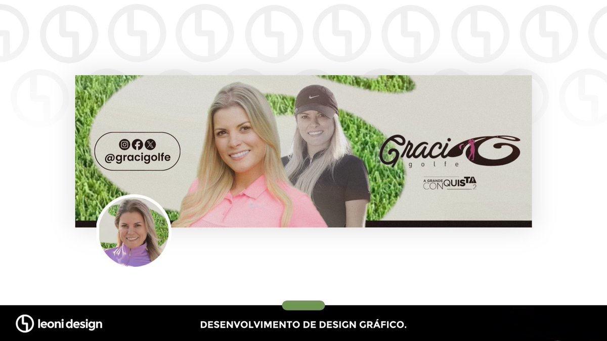 leonidsgn's tweet photo. Capa e icon para Twitter/X feita para a @gracigolfe, ex-participante de #AGrandeConquista.

Encomende a sua arte também! https://t.co/XLEJE8PNKP