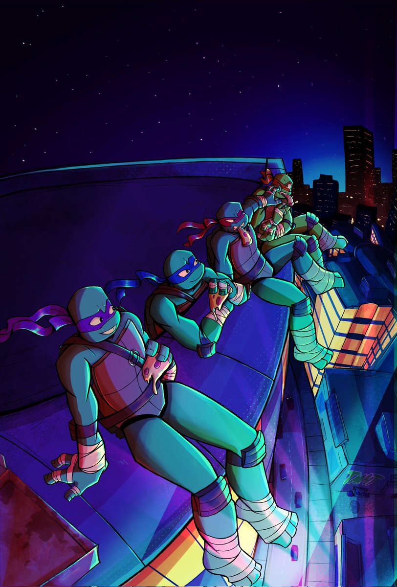 I am SUPER excited to finally share my piece of the 2012 boys for the @turtleszine !!!
I'm so thankful to have been part of this project!!

LEFTOVER SALES ARE AVAILABLE NOW!! HURRY UP AN GRAB EM BEFORE THEY ARE GONE!
#tmntfanart #tmnt #illustration #teenagemutantninjaturtles