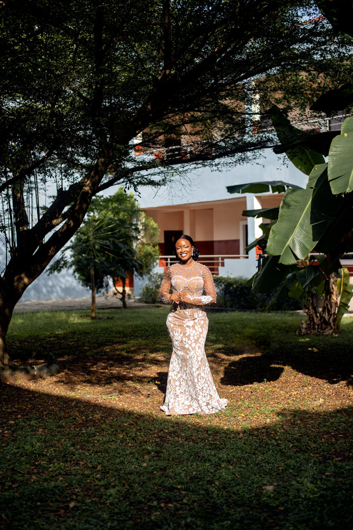 Every wedding I shoot is special but this wedding is extra special for me. The bride is a sister to a friend. We were all excited to document her union with the love of her life. She is a gorgeous and elegant bride. 
Here are a couple of pictures of only her on her special day
