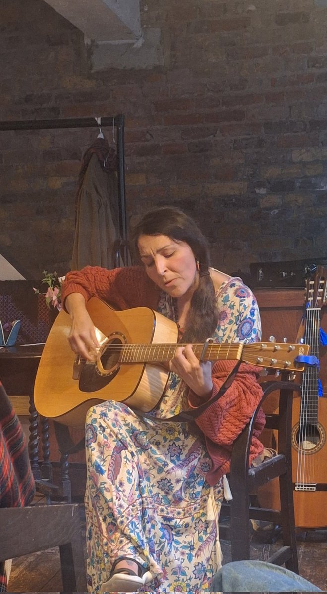 Dave Barnard (@dave2012barney) on Twitter photo <a href="/GemmaKhawaja/">Gemma Khawaja</a> performing gentle #folk songs upstairs at <a href="/ElephantCafeUK/">ElectricElephantCafe</a>.
Finishing with The Blacksmith on dulcimer and accompanying violin. <a href="/GemmaKhawaja/">Gemma Khawaja</a> performing gentle #folk songs upstairs at <a href="/ElephantCafeUK/">ElectricElephantCafe</a>.
Finishing with The Blacksmith on dulcimer and accompanying violin.