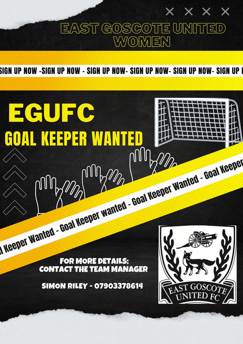 Do you fancy challenging yourself in the top division or simply want a change of teams please contact this exceptionally friendly and talented group of players. 
As the advert says, come and sign with us!