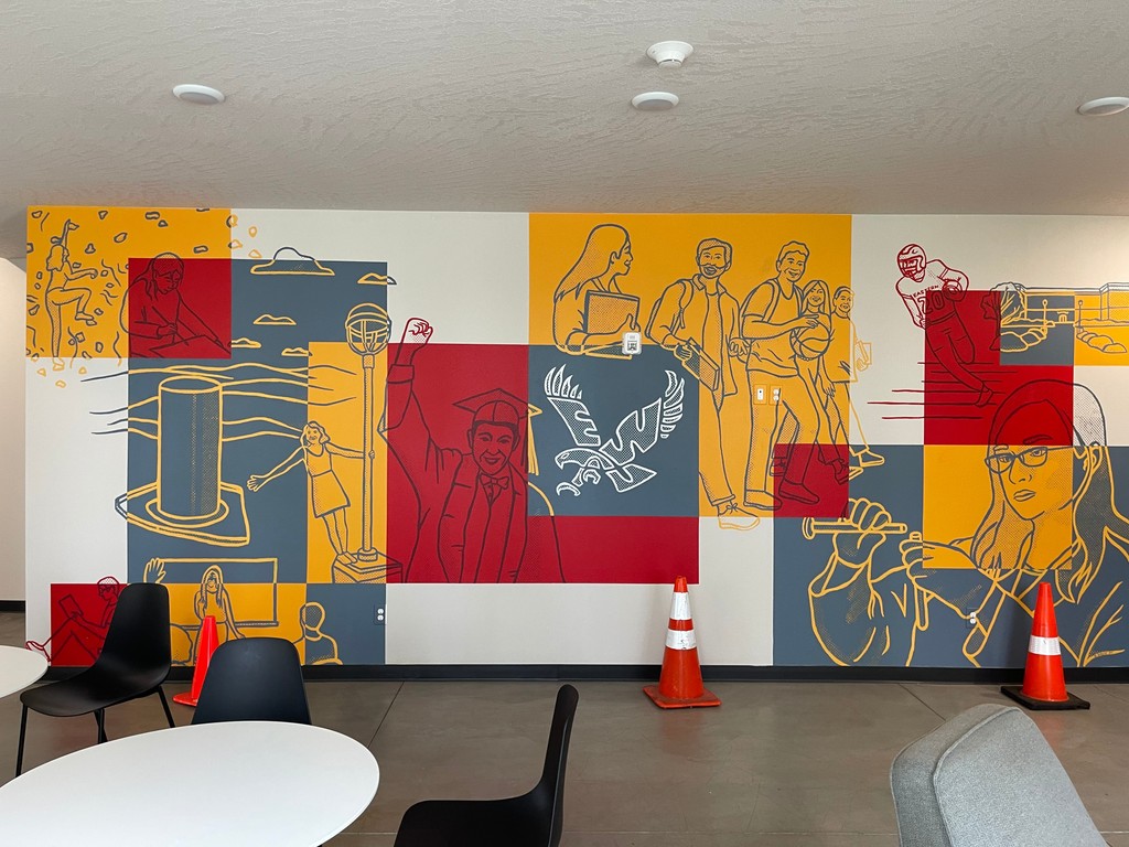 With the addition of our new mural within our media center. Here is a day by day look on how it was made for your pleasure. 

#TheBenjaminLofts #BenjaminLofts #ShowMeTheBenjaminLofts #fyp #MuralArtist #EWU #CheneyWA