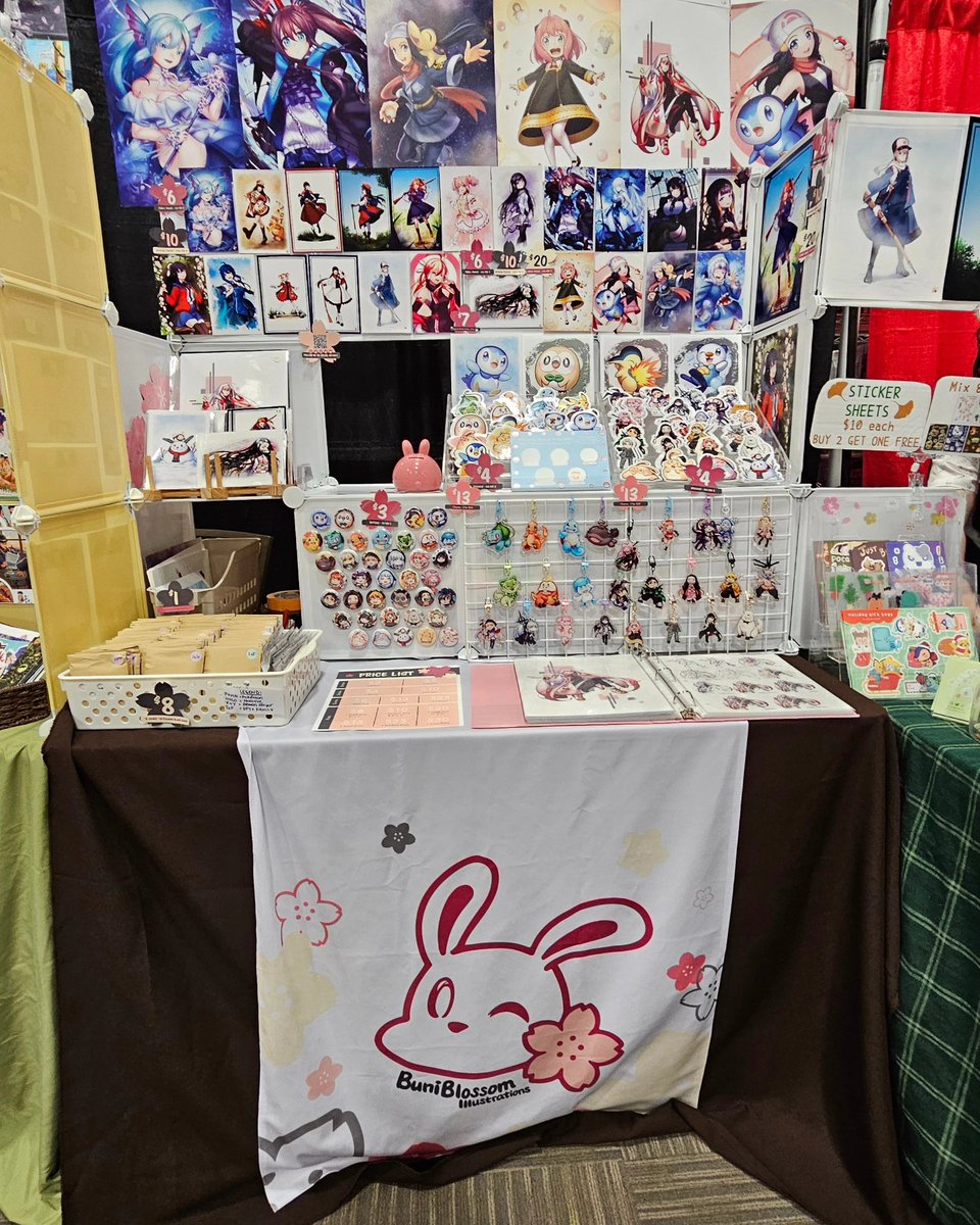 BuniBlossom 🐰🌸 (@buniblossom) on Twitter photo I'm at <a href="/AnimeRiverside/">ANIME RIVERSIDE</a> with <a href="/jananachips/">Jester Jana🃏⚔️ ANYC T21</a> and <a href="/rivercloud_/">Tina @ rivercloud.bsky.social</a>
We are located in the vendor hall table 75.
Stop by to say hi!! I'm at <a href="/AnimeRiverside/">ANIME RIVERSIDE</a> with <a href="/jananachips/">Jester Jana🃏⚔️ ANYC T21</a> and <a href="/rivercloud_/">Tina @ rivercloud.bsky.social</a>
We are located in the vendor hall table 75.
Stop by to say hi!!