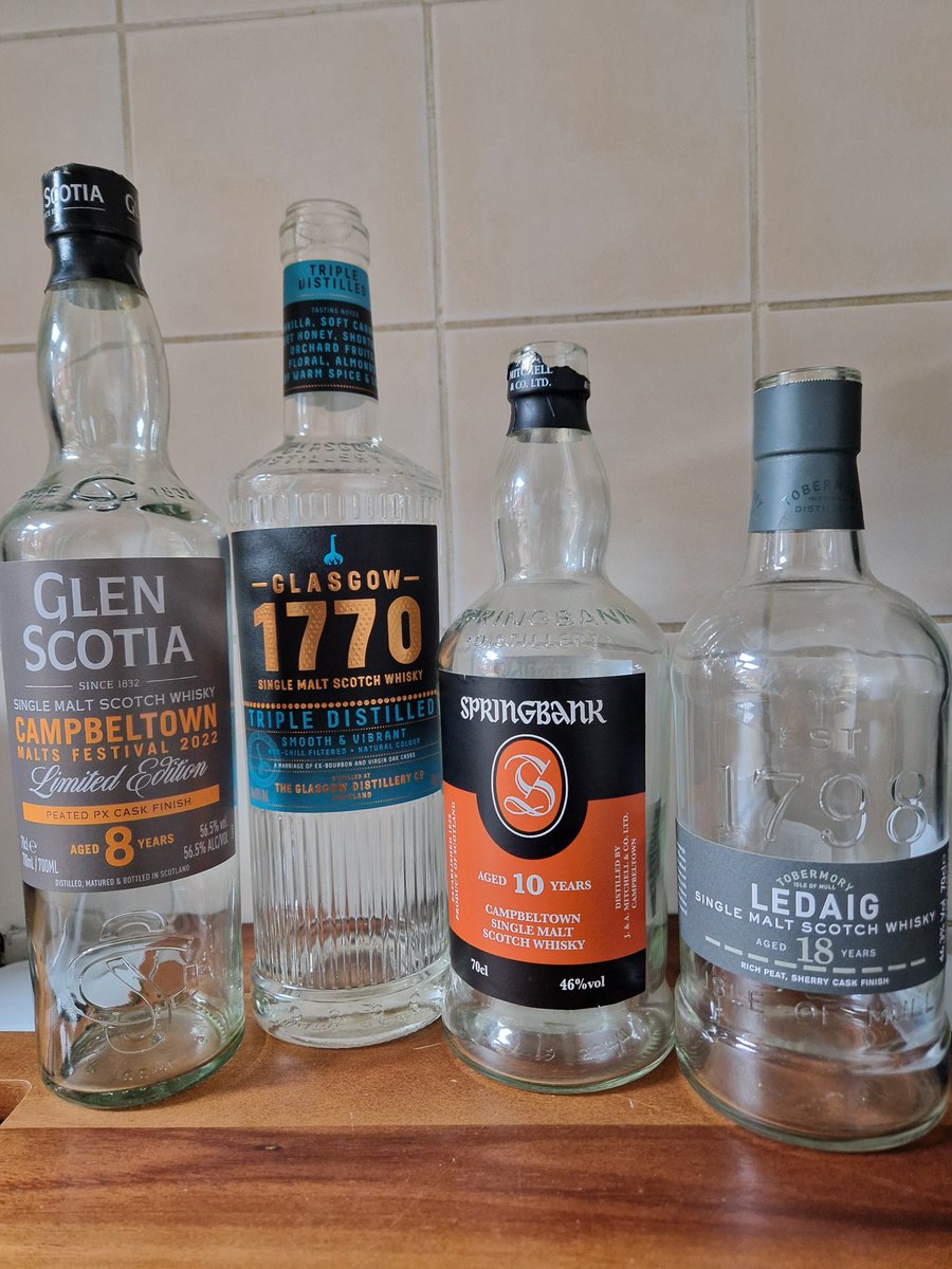 Tuilalcaron's tweet image. That time again...Mays In&apos;s and Outs. Couple of banging drams killed this month - the Glasgow was my 2nd ranked dram of 2023 and that GS is my favourite Scotia of all time and gutted to see the end of it. Also don&apos;t see the fuss with Springbank but that&apos;s just me #flange #Slainte