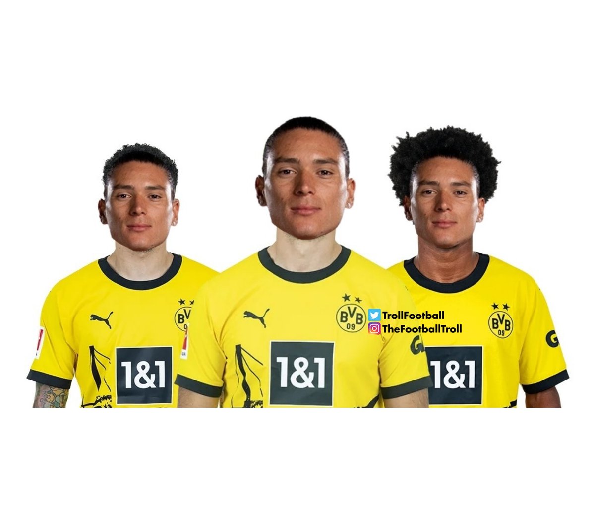 Borussia Dortmund's front 3 against Real Madrid
