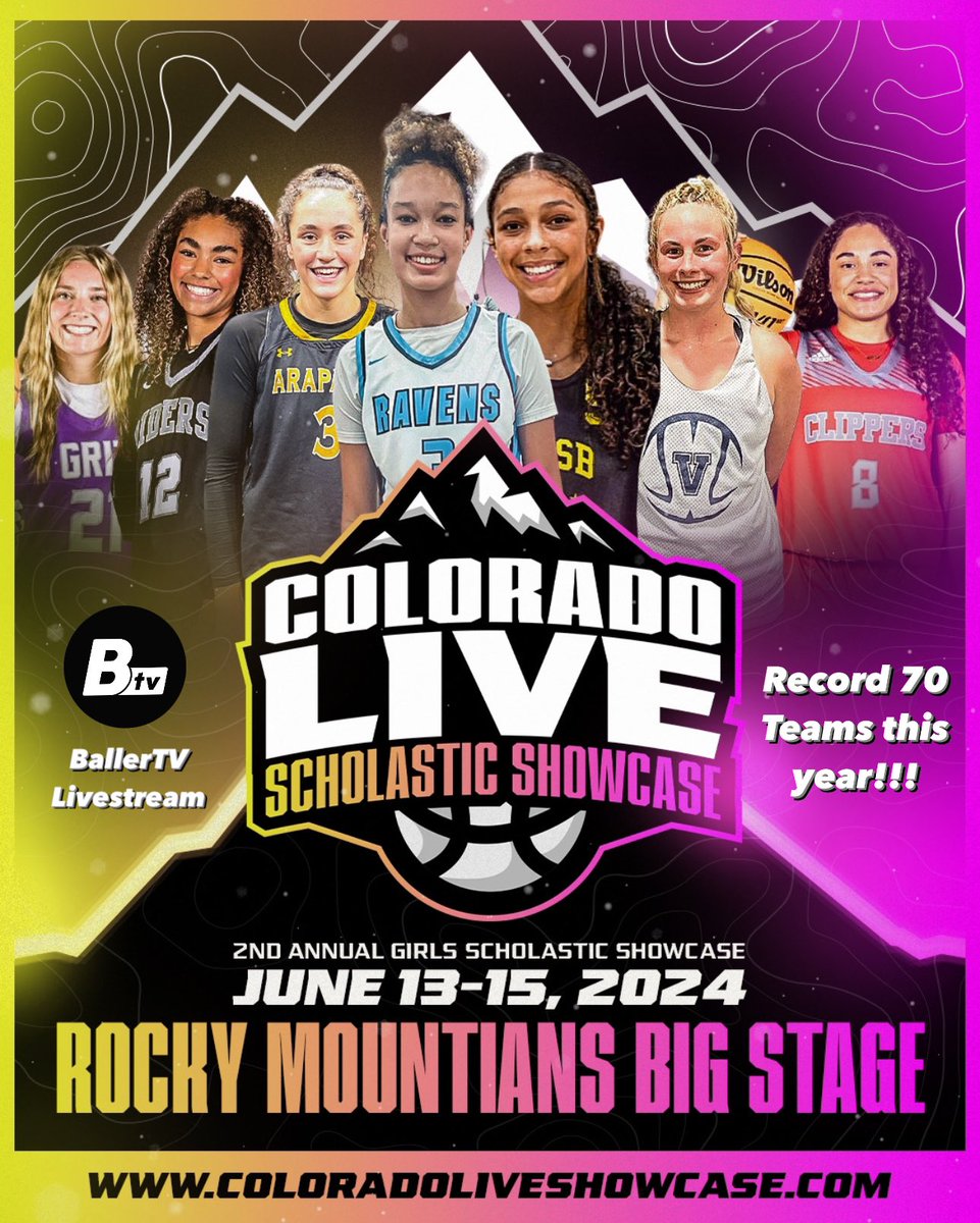 Records being broken… Year2️⃣ is going to be one to remember … Stay Tuned‼️ . . . #ColoradoLive #Showcase #RockyMountainsBigStage🏔️🏀