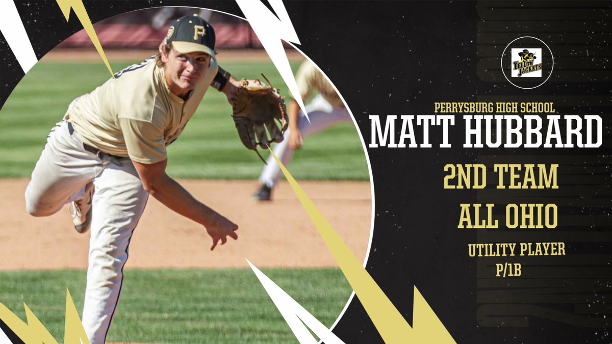 congratulations to Matt Hubbard for being named to the All-Ohio Division I team.