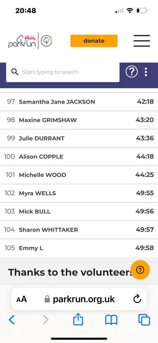 Great day <a href="/Wgroveparkrun/">Watergrove parkrun</a> 10th anniversary today not my finest hour but I did it 💪 I can only get better 😂👏😎