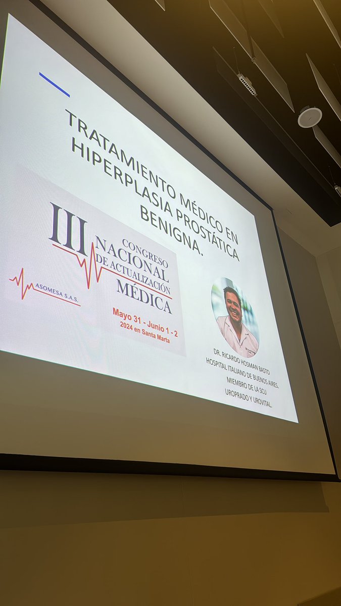 Ricardo Hosman Basto 🇨🇴🇦🇷🇮🇹 (@hosmanbasto) on Twitter photo Quiero agradecerles por su atención durante mi participación en la presentación, resalté la importancia del diagnóstico temprano y las opciones de tratamiento disponibles para esta condición.
Agradezco al comité organizador <a href="/asomesasas/">Asociación de Medicos de Santa Marta</a> por brindarme esta oportunidad. Quiero agradecerles por su atención durante mi participación en la presentación, resalté la importancia del diagnóstico temprano y las opciones de tratamiento disponibles para esta condición.
Agradezco al comité organizador <a href="/asomesasas/">Asociación de Medicos de Santa Marta</a> por brindarme esta oportunidad.