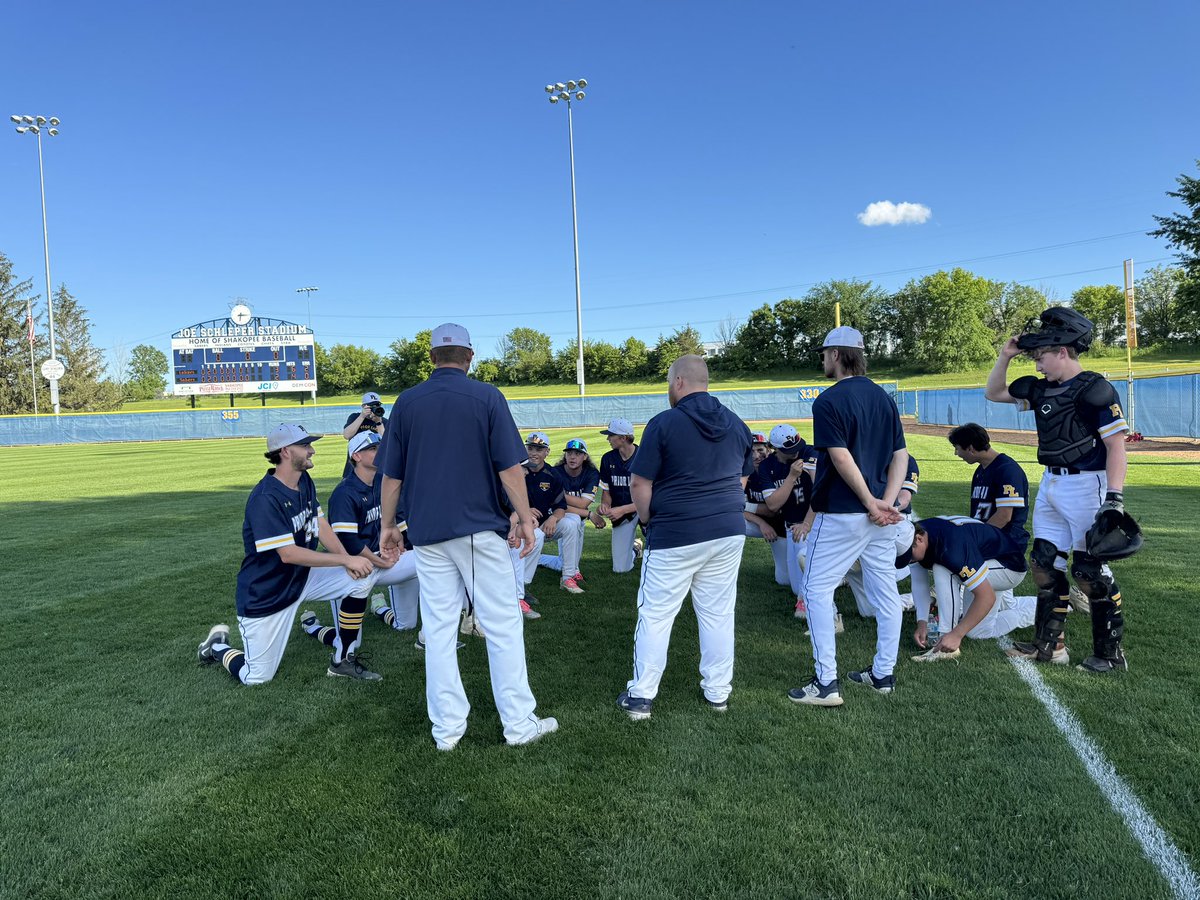 PLLakerBaseball's tweet photo. Lakers defeat Shakopee 3-2 in 8 innings to advance in the section playoffs! Hudson Johnson CG with 11 Ks to earn the win! Linus Fleek hit the go-ahead double in the 8th inning to take the lead! https://t.co/WhGLgYqm50