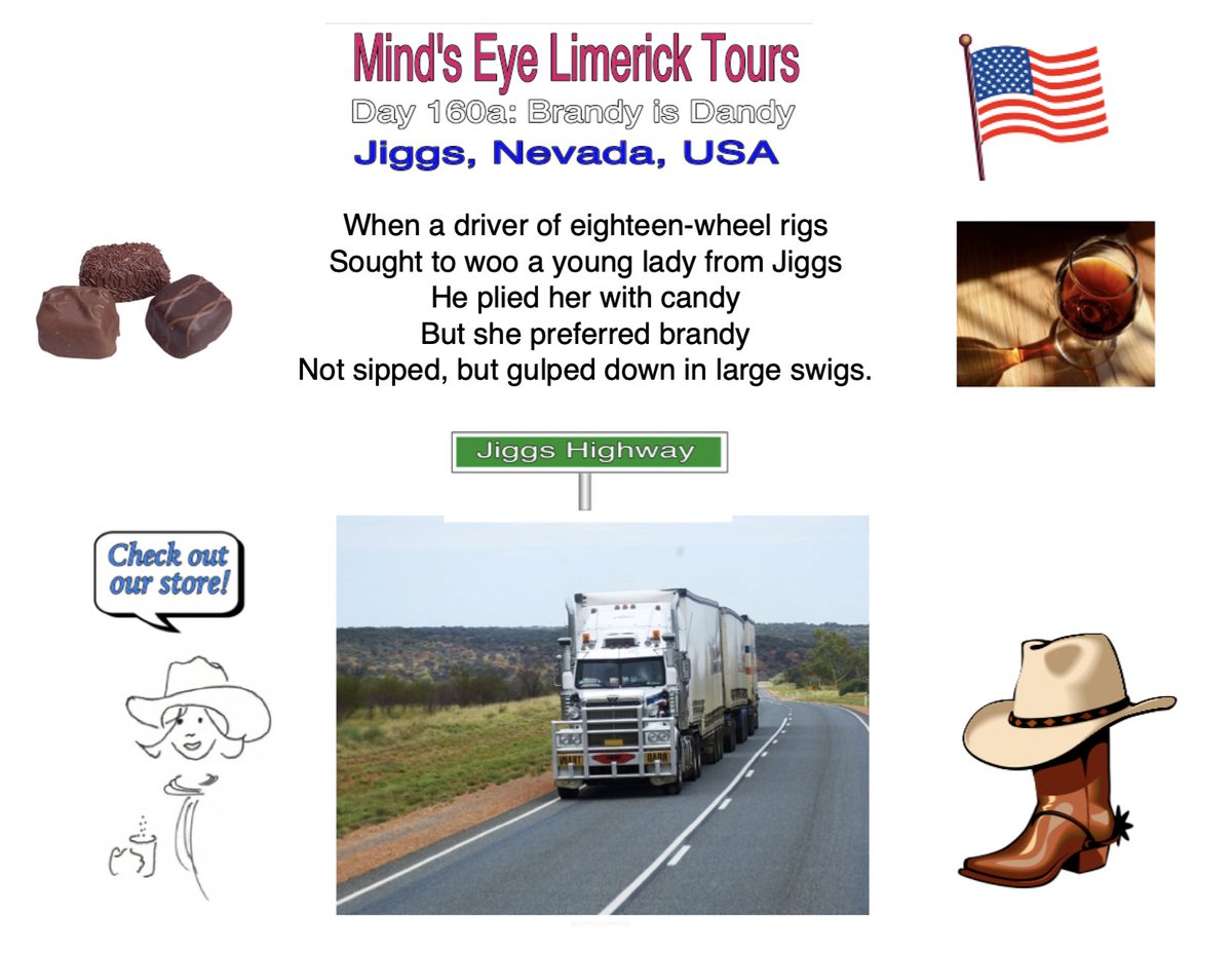 tom_mindseye's tweet photo. #Limerick #entertainment #humor #store #Jiggs #Nevada #eighteenwheeler #candy #gifts #brandy https://t.co/nWXxewXtTF https://t.co/tCWAQ9Q3Mz