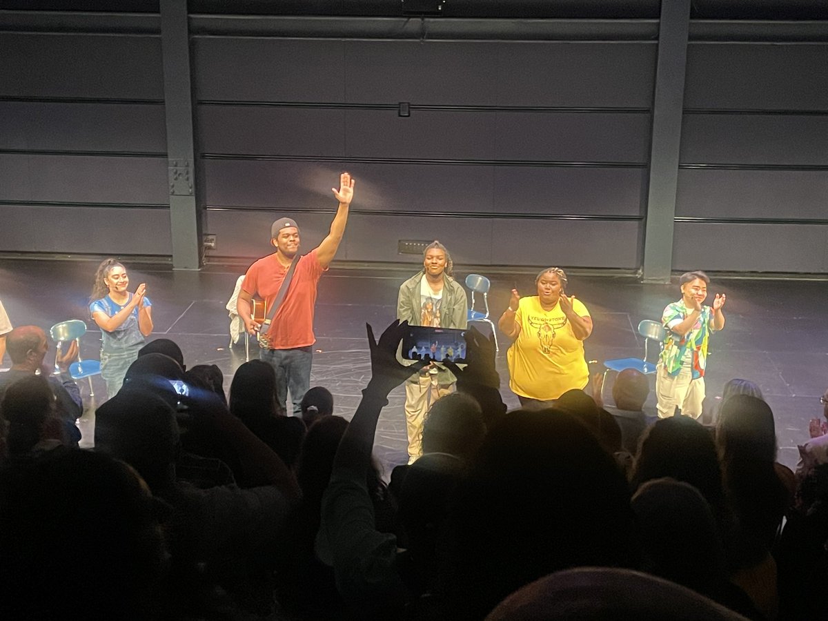 WaawPoisson's tweet photo. Just saw the musical #SAFE at @BAM_Brooklyn #FisherSpace 
Great casting, superb talents #funny and engaging with extreme relevance to our students, families,  education professionals and policy makers. https://t.co/nzbnCK017Q
