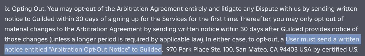 UpDownLeftDie's tweet photo. Guilded #forcedarbitration without an easy way to opt-out is actually a worse thing than the forced Roblox login #anticonsumer https://t.co/17W0slIdnV