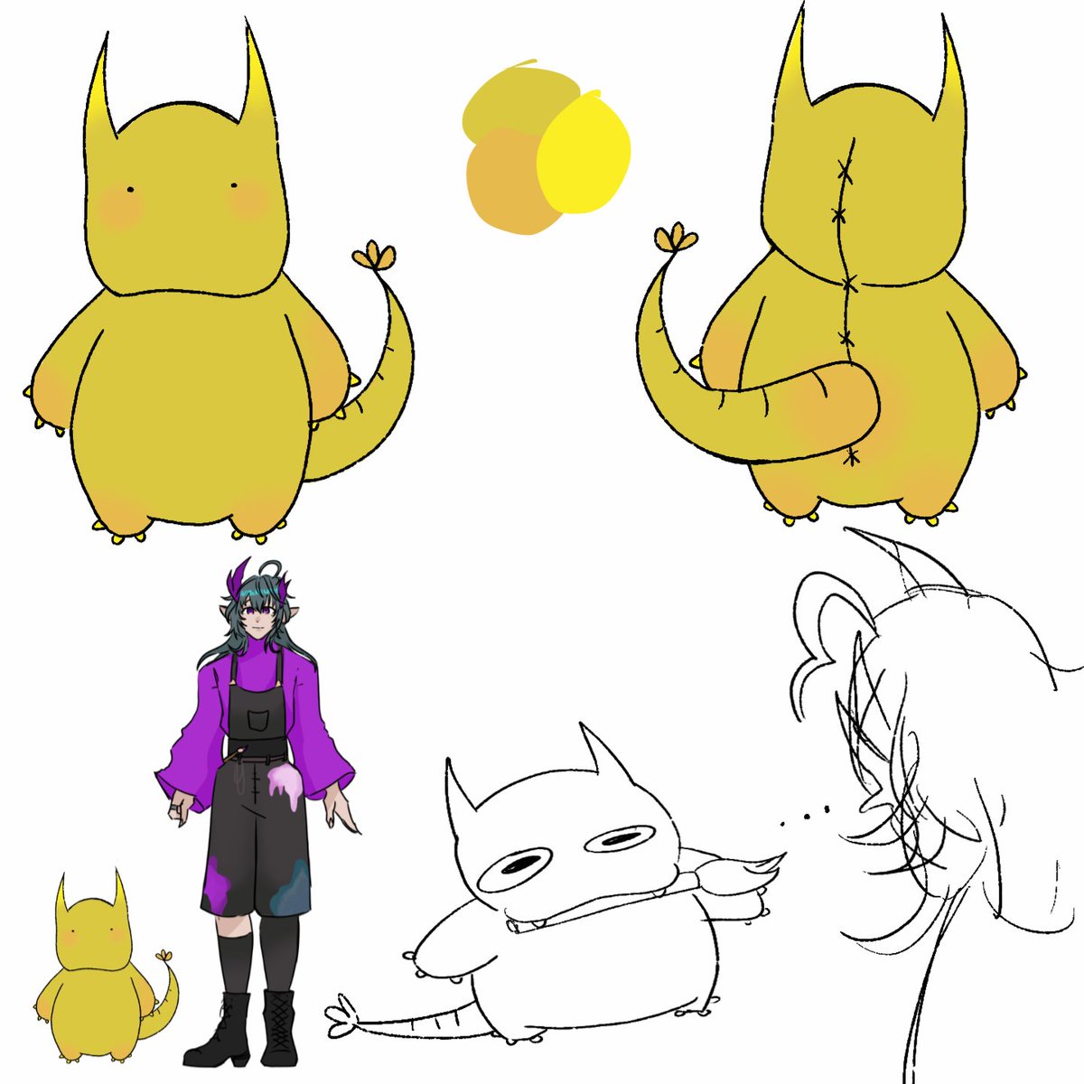 LialVT's tweet photo. Hello!! I'm Lial, a lost artist trying to make ends meet...

I'm trying to get some stuff finished so I can start posting but for now I'll drop the ref sheet :3c
#Lial_Lost
genera
#Lial_Artistic
art 
#Lial_Found
random stuff/meme/shit posting/whatever doesn't fit in the other two https://t.co/ji9xSx16eQ