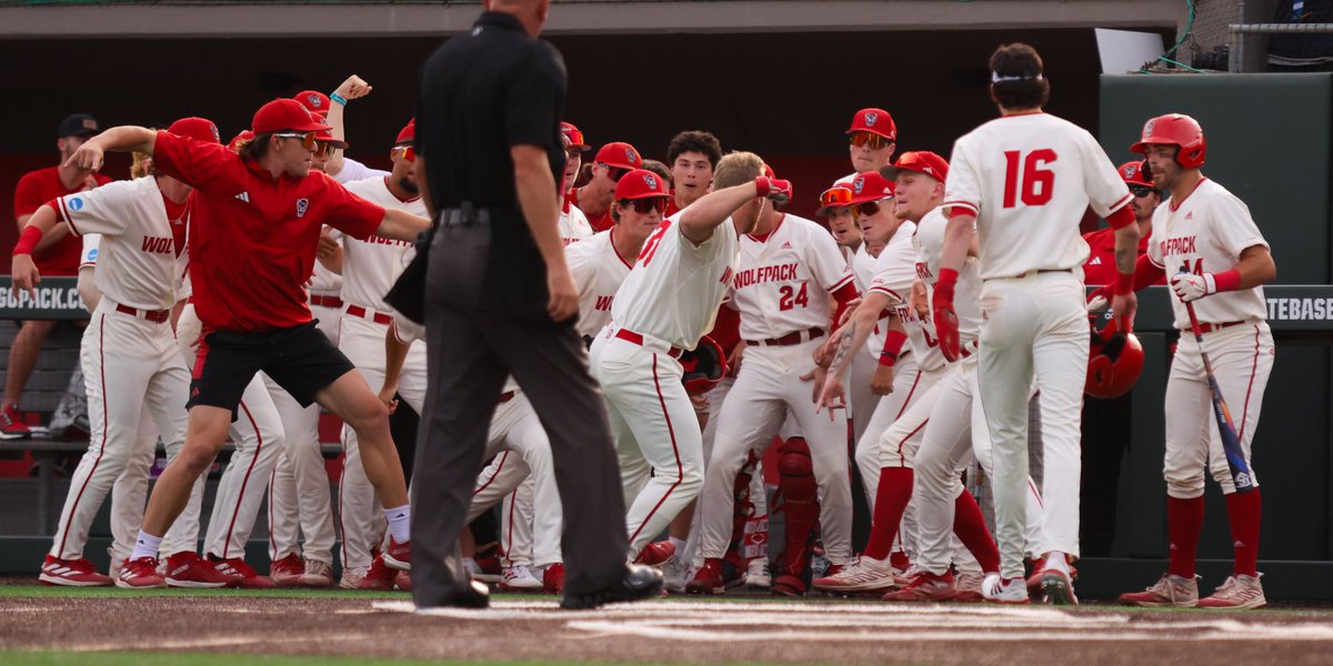 PackPride's tweet photo. FINAL | NC State 6, South Carolina 4

The Wolfpack stays in the winner's bracket with a hard-fought win over the Gamecocks in front of #WPN!! https://t.co/6sUmr7YkjV