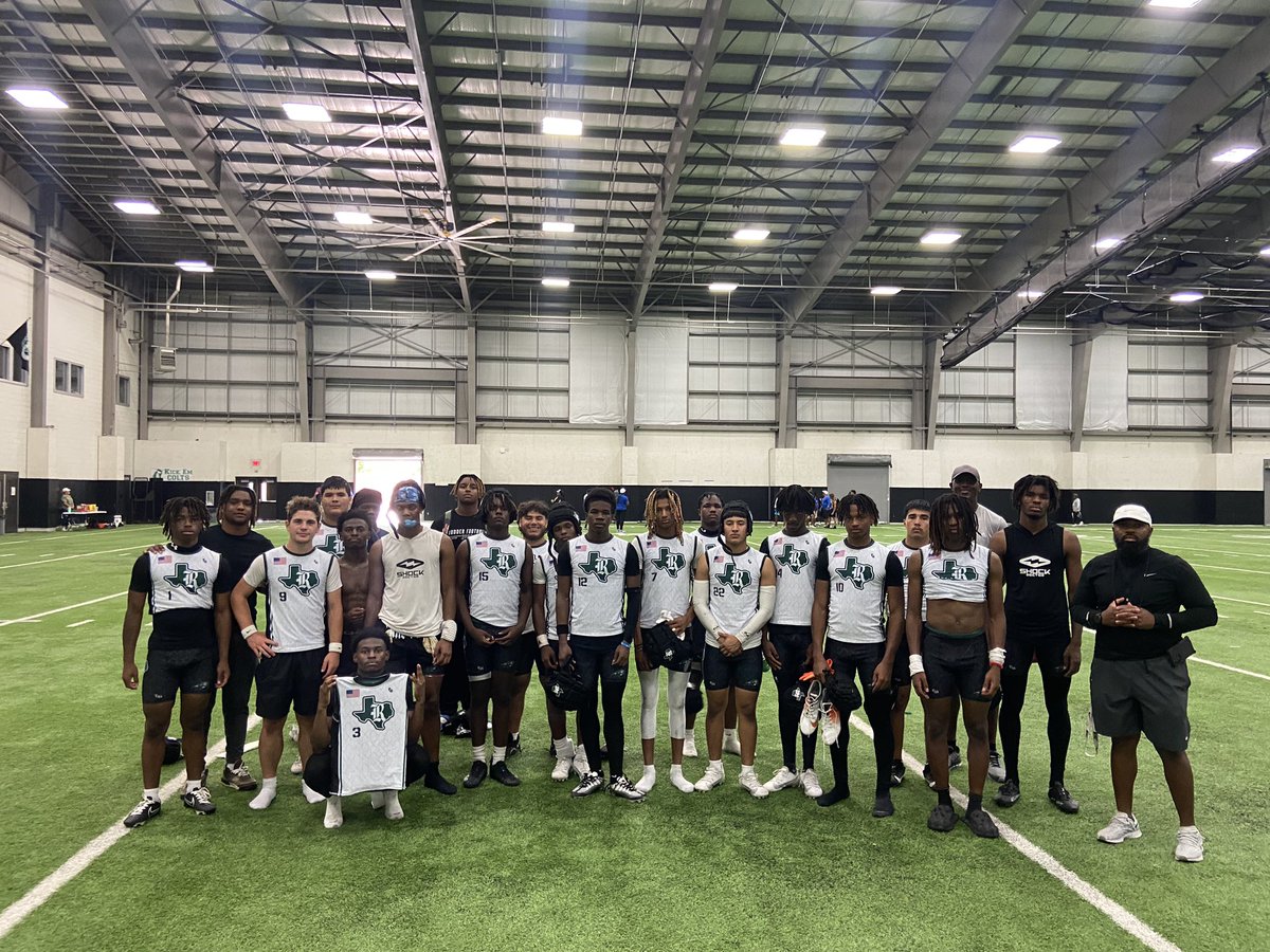 Rudder Football (@rudderfootball) on Twitter photo Proud of guys this weekend, on Friday went 3-1 at the Arlington State 7on7 Qualifier
Defeated
Rudder 34 Guyer 8
Rudder 29 Arlington 0
Rudder 27 Richardson 13
We lost in Semifinals to Tyler High
22-26
On Sat we attended the TCU Mega Camp <a href="/Matt_Stepp817/">Matt Stepp</a> <a href="/CoachSonnyDykes/">Sonny Dykes</a> Proud of guys this weekend, on Friday went 3-1 at the Arlington State 7on7 Qualifier
Defeated
Rudder 34 Guyer 8
Rudder 29 Arlington 0
Rudder 27 Richardson 13
We lost in Semifinals to Tyler High
22-26
On Sat we attended the TCU Mega Camp <a href="/Matt_Stepp817/">Matt Stepp</a> <a href="/CoachSonnyDykes/">Sonny Dykes</a>