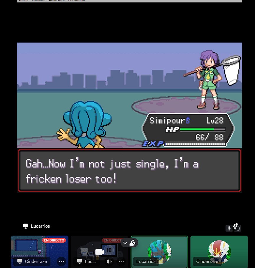 No hay mejor sensación que tu amigo se pase el boss en pokemon Radical Red después de 2 horas intentandolo