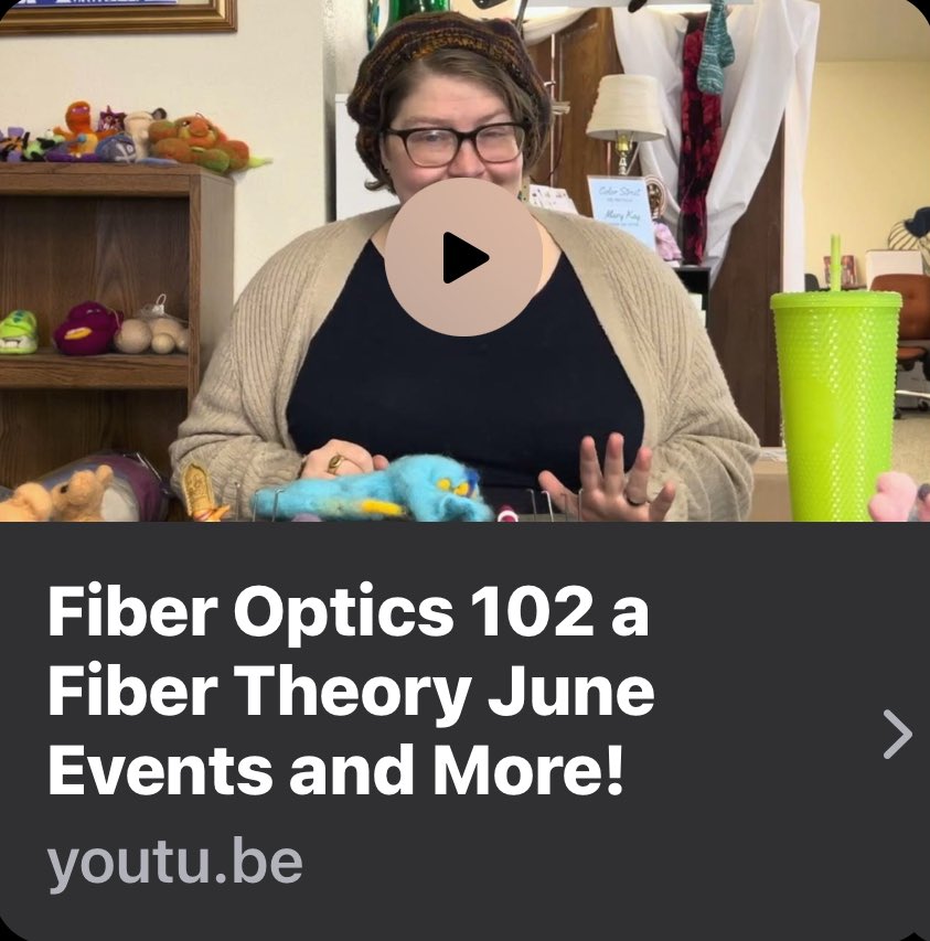 FiberniceAlaska's tweet photo. Fiber Optics 102 a Fiber Theory June Events and More! https://t.co/8PMhmP2d2P via @YouTube https://t.co/BbSbP1fOrB