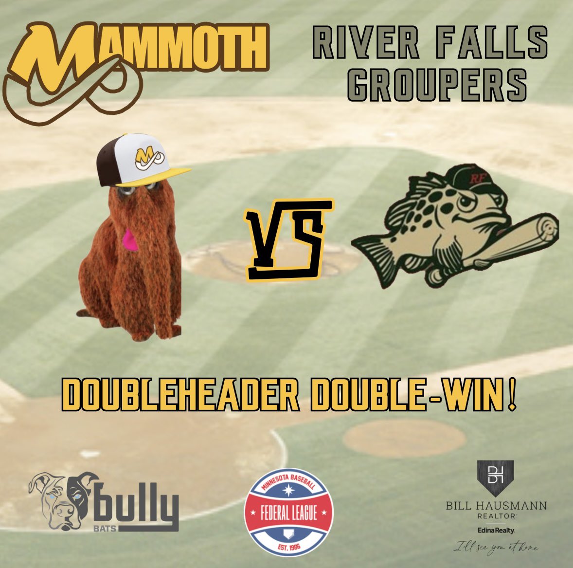 WIN. WIN. Thanks for hosting us, RF Groupers!