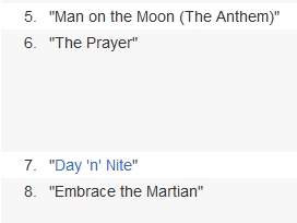 Everyone loves Man on the Moon I (deservingly so) but A Kid Named Cudi literally has this stretch of songs