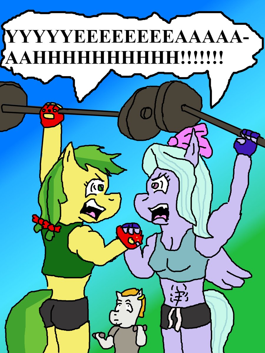 Pump it!!! #mlpfim #mlpfanart