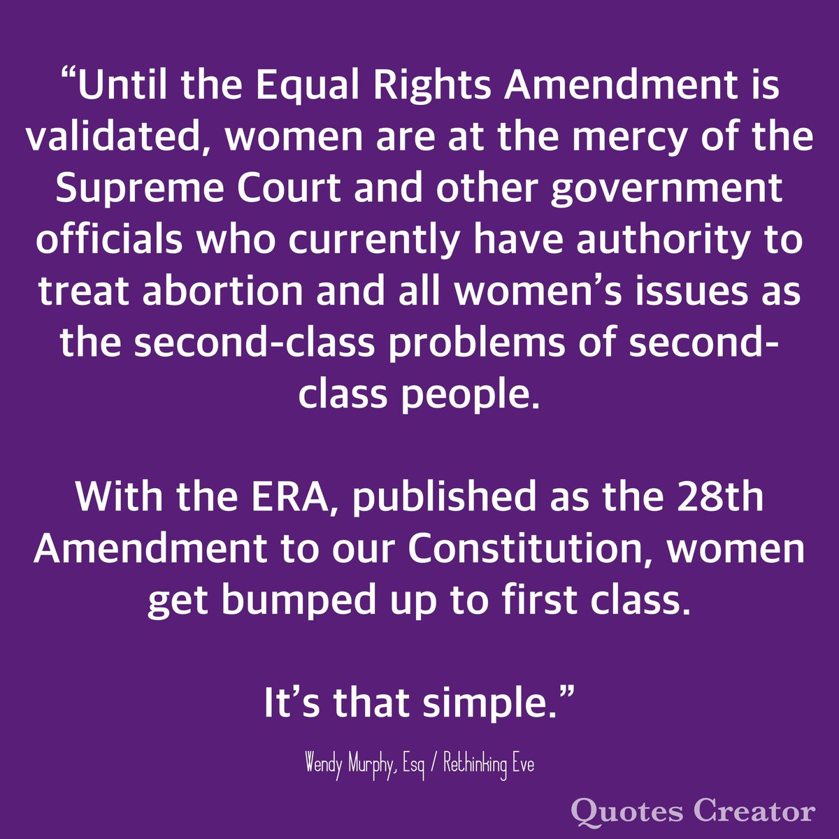 RethinkingEve's tweet photo. @IWF @Riley_Gaines_ 2nd class citizens are not going to get 1st class treatment
It's a #MalePredatorMovement because they have a clear lane -
All laws on the books can be applied unequally to women - https://t.co/qvAo6L1NIp