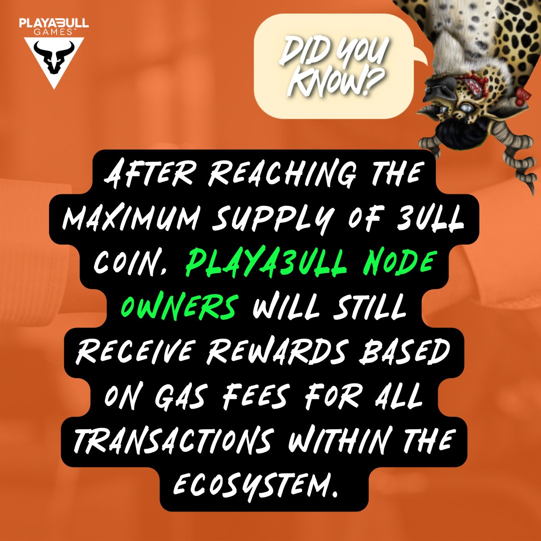 PLAYA3ULL_GAMES's tweet photo. Even after reaching the pinnacle of 3ULL coin supply, PLAYA3ULL Node owners continue to reap rewards from every transaction within our vibrant ecosystem. 🌟 Become a PLAYA3ULL Node owner here: https://t.co/PKWcqqZmCN
#NodeOwnership #CryptoGaming https://t.co/aB04A6grG1