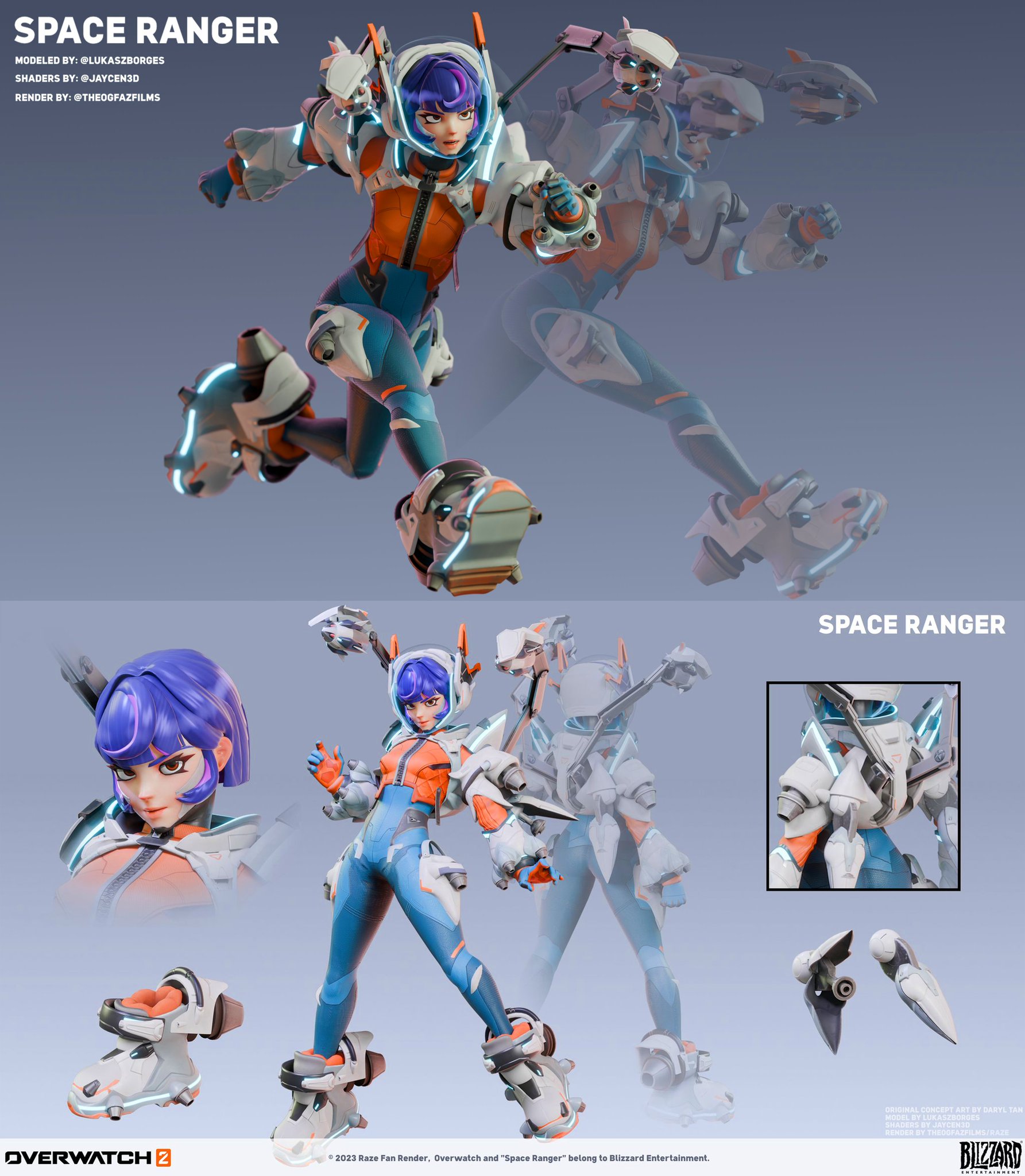 Naeri X 나에리 on X: &ldquo;Overwatch 2 Season 11 and Space Ranger 