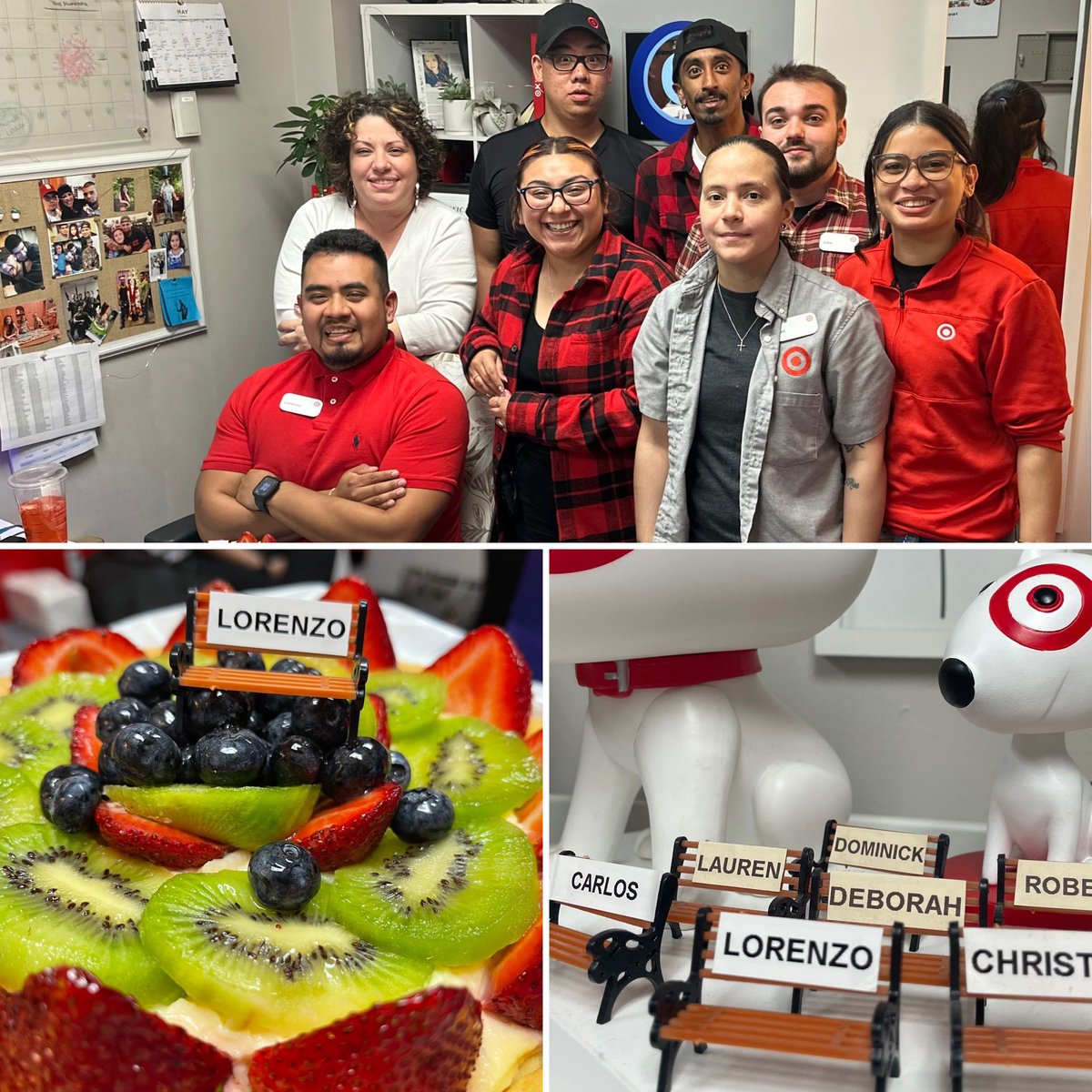 Another one promoted off the bench on the Hill. So proud of <a href="/LorenzoTGT/">Lorenzo</a> from Small Format TL to ETL! 🎯Congratulations! I know you will  do great things as you continue on your Target journey. #CareGrowWinTogether 🏆 #D469ers #ForestHillsTarget