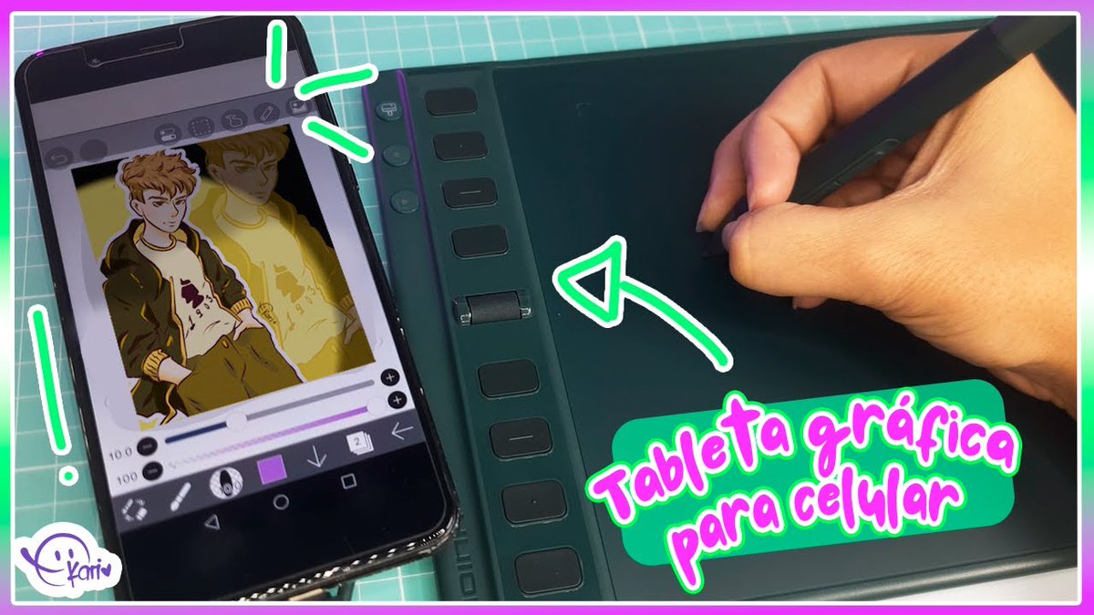 CKaripy's tweet photo. Tengo al mejor hermano del mundo, el sabía que quería una tableta gráfica para aprender más sobre el dibujo digital y así cumplir también un sueño y me lo regaló.
Les cuento todo en el video de mi canal de youtube 😍
#huion #huionartistapoyo #inspiroy2 #ibispaintx #dibujodigital https://t.co/Tag6JBAUPF