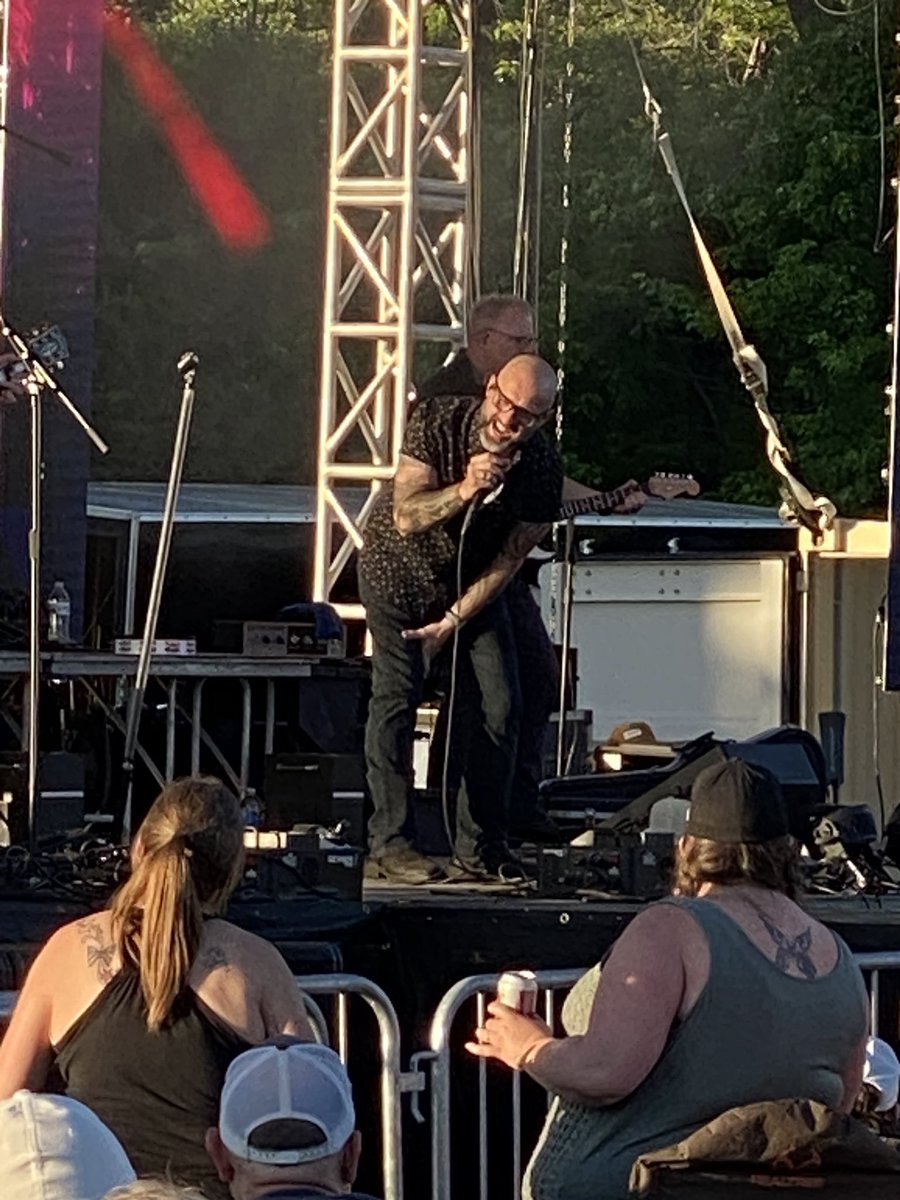 aruegemer's tweet photo. “It’s a Top 10 Weather Day” for #Hawkfest2024 with @Chris_Hawkey in St.Michael tonight. #REACH #ChrisHawkeyBand https://t.co/Rat7ag47Wc