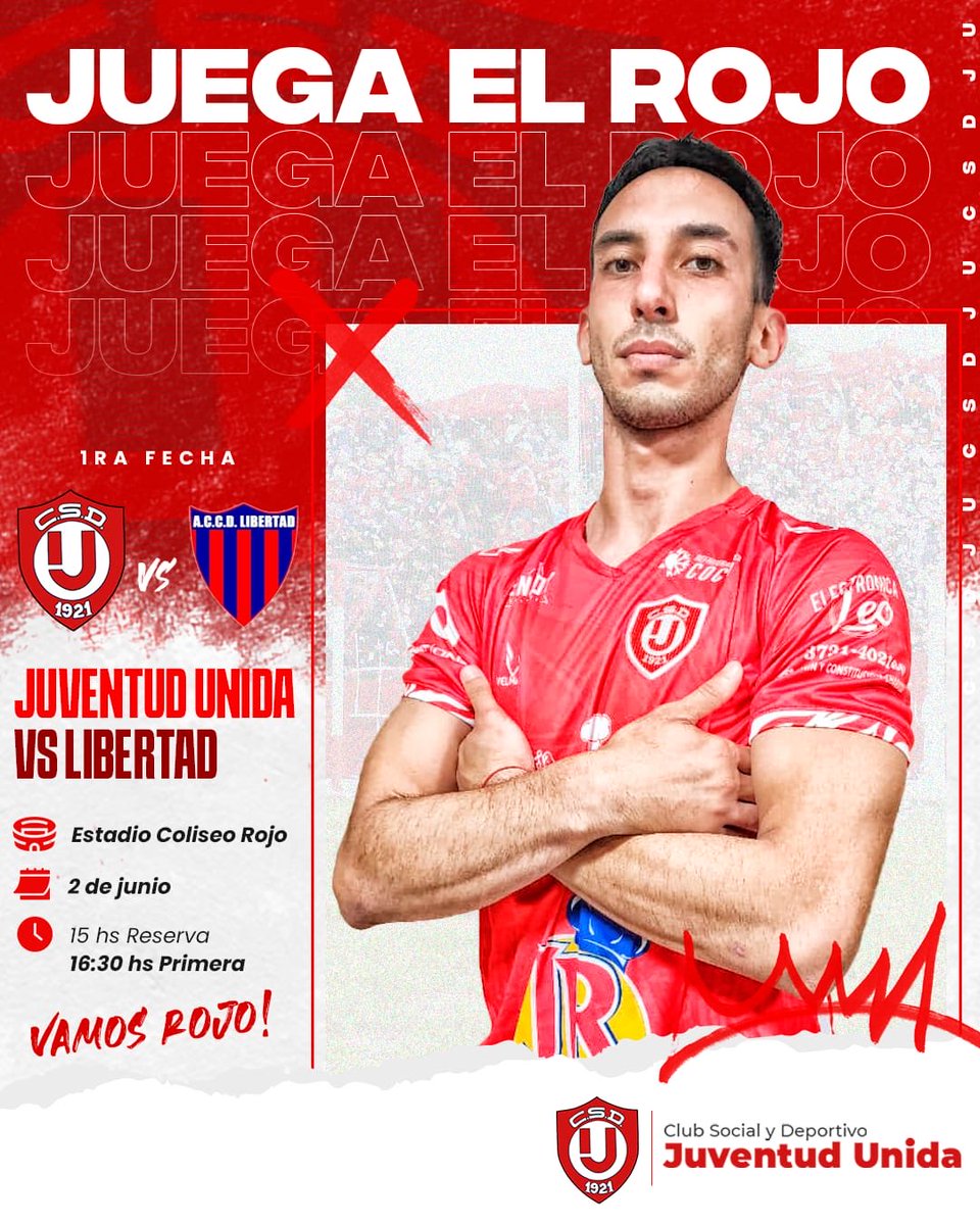 CSDJUoficial's tweet photo. 🔜 Domingo de clásico en el COLISEO 🏟️ https://t.co/lF4nKI82zT