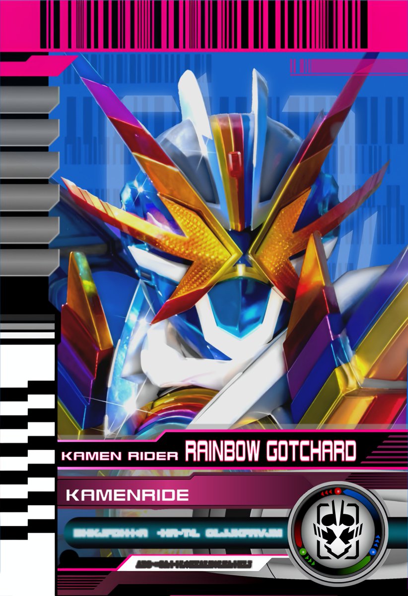 w_nxpu's tweet photo. カメンライド レインボーガッチャード
KAMENRIDE RAINBOW GOTCHARD
#仮面ライダーガッチャード #仮面ライダーディケイド #ライダーカード #KamenRider #RiderCard https://t.co/AOS6jBnIPV